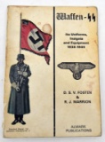 Waffen SS Uniform Insignia Equipment reference book showing wear and handling