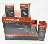 lot of Champion target stand supplies to include (2) (1) 2