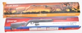(2) Air rifles in original boxes Crosman 1077 semi-automatic CO2 powered with rotary cartridge and S