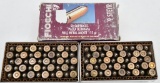 9mm Steyr ammunition (3) boxes/trays each contains (50) rounds, (1) Fiocchi 115 grain FMJ & (2) Mili