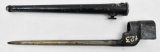 Enfield bayonet No. 4 with scabbard