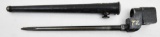 Enfield bayonet No. 4 with scabbard