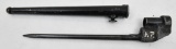 Enfield bayonet No. 4 with scabbard