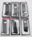 (6) Ruger SR40/SR40C (15) round magazines, selling by the piece 6 times the money