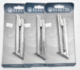 (3) Beretta MU22 (NEOS) .22 LR (10) round magazines, selling 3 times the money