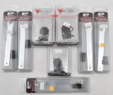 lot to include (3) Trijicon RMR mounting kit fits Glock MOS models and (5) Smith & Wesson M&P 22 com