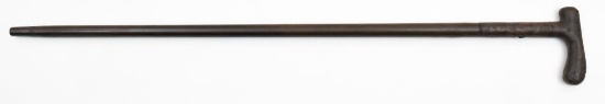 * Remington & Sons, Remington rifle Cane "Cane Gun", .31 cal. ?, s/n 34, muzzleloading cane,