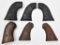 (4) pair of revolver grip panels, two pair are