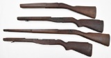 (4) U.S. Military rifle stocks to include 1903/A3