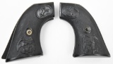 Two pair of Colt Single Action Army grip panel