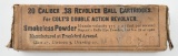 Antique ammunition, one sealed full box of