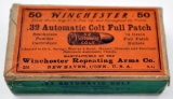 Antique ammunition (1) box .32 Automatic Colt Full