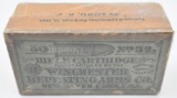 Antique ammunition (1) box is marked as follows:
