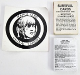 1968 dated Vietnam survival cards & Jane Fonda