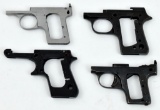 lot of four pocket pistol frames only, unknown man