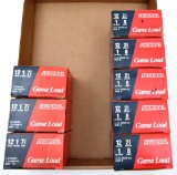 12 ga. ammunition (8) boxes, all Federal Game Load
