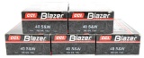 40 S&W ammunition (5 ) boxes CCI Blazer