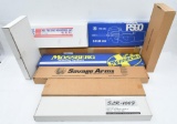 lot of (9) long gun empty boxes to include FN
