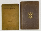 (2) Books - Secret Service by Gen. La Fayette C.