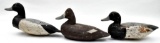lot of (3) weighted duck decoys to include