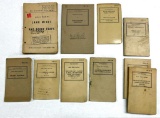 (20) Booklets -- (10) are War Department Manuals;