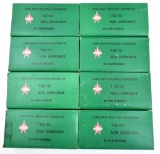 7.62x51mm ammunition (8) boxes Norinco