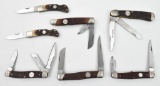 (7) Remington folding blade knives to include