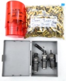 lot to include RCBS 3-Die Carb TC set 9mm