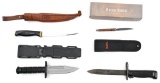 lot of (4) knives and bayonets to include U.S.