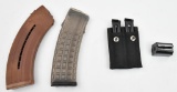 lot of (5) assorted magazines to include Ruger