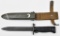 Unmarked M1 Garand style bayonet having 6.5