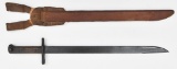 Unmarked Arisaka Type 30 bayonet with a blued 15.75