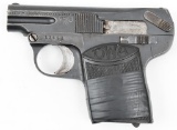 OWA (Austrian Works Arsenal) Pocket Pistol Model 6.35mm (.25 ACP) pistol