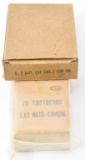 Ammunition lot to include (20) cartridges 7.62 NATO-COMUM by CBC in sealed bag