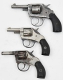 lot of (3) .22 cal. revolvers to include: