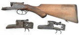 lot of (3) double barrel shotgun frames to include: