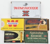 .38-55 win. ammunition - (78) total rds factory & reload. Selling as one lot. UPS Ship.