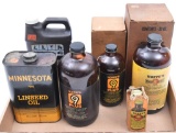 No Shipping. Lot of Hoppe's No. 9 Solvent, approximately 42 oz total, 3/4 container of