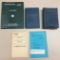 (5) Books/Booklets - The Bluejackets' Manual, 1943 and 1944; U.S. Naval Mines OP-1391 March 1953;