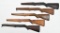 (5) M1 Garand Stocks in assorted conditions