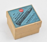 Early Union Metallic Cartridges two piece box containing 20 rds factory .43 Spanish Inside