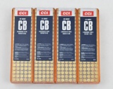 .22 Short CB ammunition - (4) boxes CCI 29 gr. 100 rds per box. Selling 4 times the money. UPS Ship