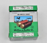 12 ga. ammunition - (6) boxes Sellier & Bellot 2.75