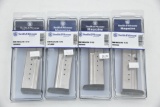 (4) S&W Factory magazines Part No. 199250000 Mod SD9 16 rd. Selling four times the money.