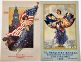 1926 Sesquicentennial International Exposition Philadelphia quarter sheet advertising bills,