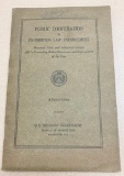 Booklet - Public Cooperation in Prohibition Law Enforcement, A Factual Outline,