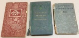 (3) Books in German - Das Kleine Pionier Buch,...1944; Elektrotechnikers Notiz - Kalender 1920;