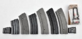 (8) Ruger Mini 14 steel body magazines various capacities, selling eight times the money.
