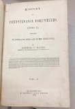 Book Set - History of Pennsylvania Volunteers 1861-5, by Samuel P. Bates, 5 volume set, c1869;