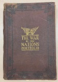(2) Books - The War of the Nations 1914-1919, Portfolio of Rotogravure Etchings, c1919,